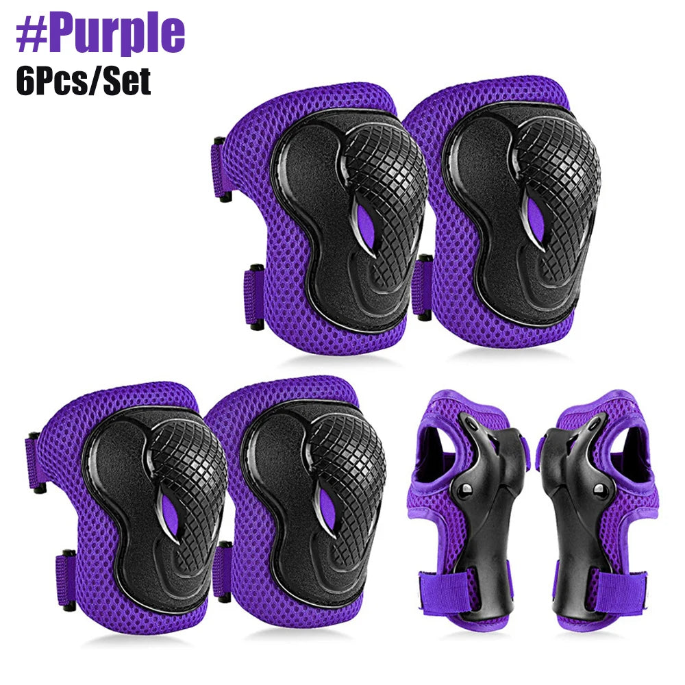 6-Piece Kids Protective Gear Set for Skating and Cycling - 19