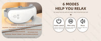 Heated Eye Massager with Vibration for Stress Relief