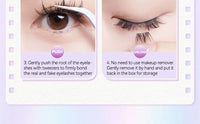 No-Glue DIY Segmented False Eyelashes