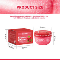 Raspberry Vanilla Sugar Body Scrub for Smooth Glowing Skin