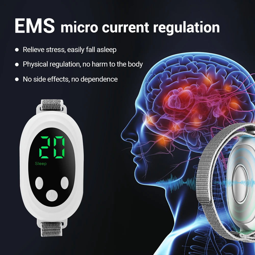 Portable CES Microcurrent Sleep Aid Device for Anxiety and Insomnia - 22