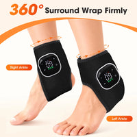 Wireless Heated Ankle Massage Brace for Joint Pain Relief