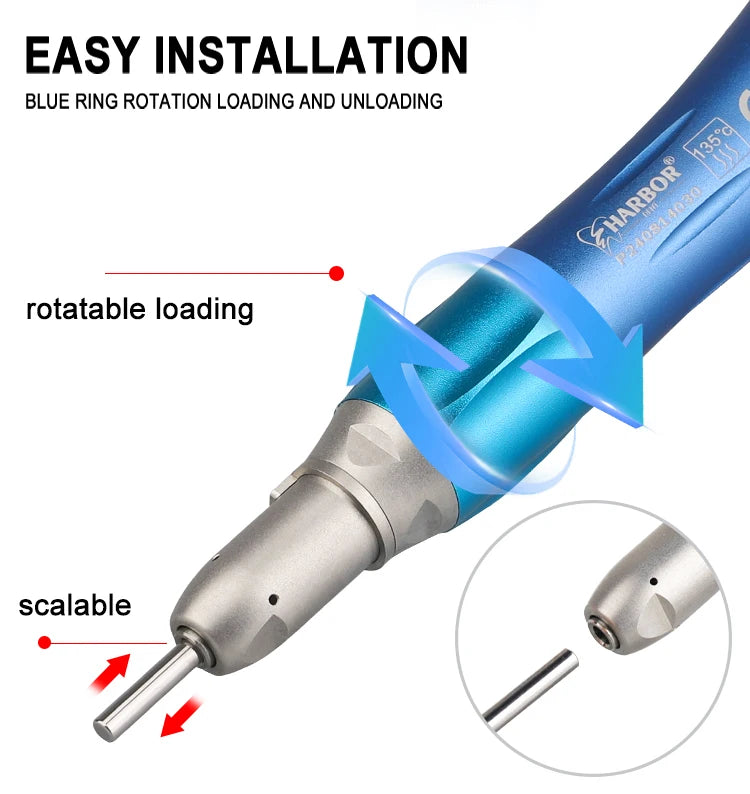 Professional 5-Piece Dental Handpiece Kit - 12
