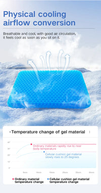 Cooling Gel Seat Cushion for Driving and Office