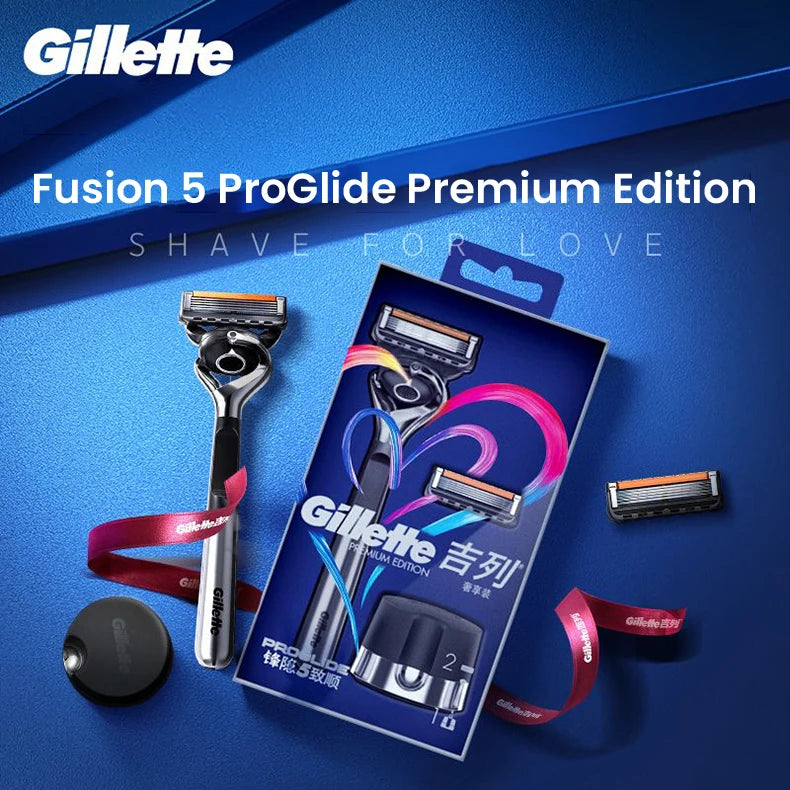 5-Blade Precision Shaving Razor with Magnetic Stand - 7