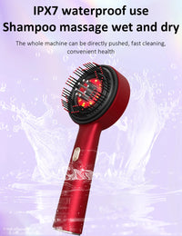 Electric Scalp Massager & Hair Growth Serum Applicator