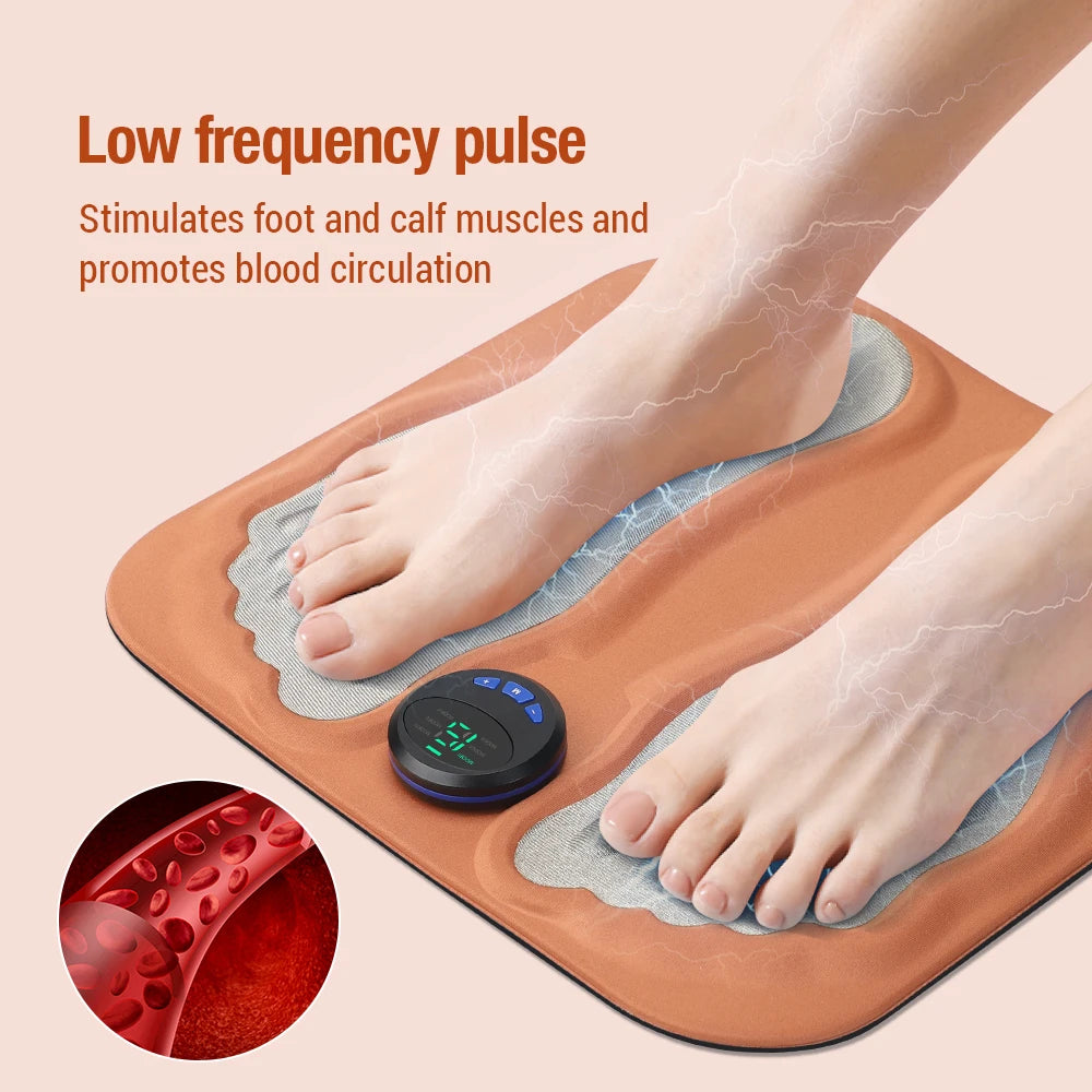 Electric Pulse Foot Massager Mat for Muscle Relief - 5