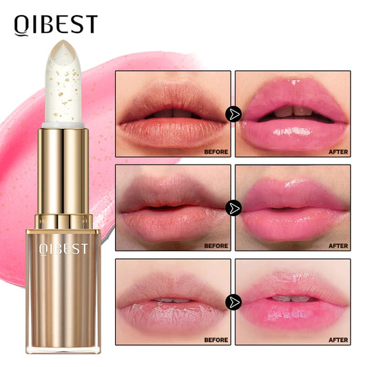 Color-Changing Moisturizing Glitter Lip Balm