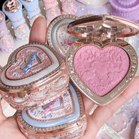 Embossed Bunny Garden Matte Face Blusher