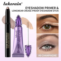 Waterproof Long-Lasting Eyeshadow Stick and Primer Set