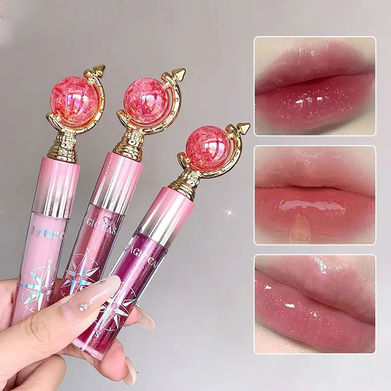 Hydrating Shimmer Lip Gloss with Mirror Finish - 1