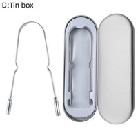 Professional Metal Tongue Scraper for Fresh Breath