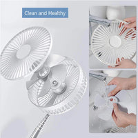 Adjustable Foldable Portable Desk Cooling Fan