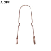 Professional Metal Tongue Scraper for Fresh Breath