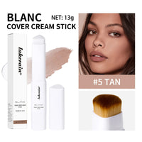 Color-Changing Foundation Stick with Built-in Brush