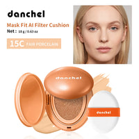 Collagen Hydrating Air Cushion CC Cream for Dewy Skin Finish