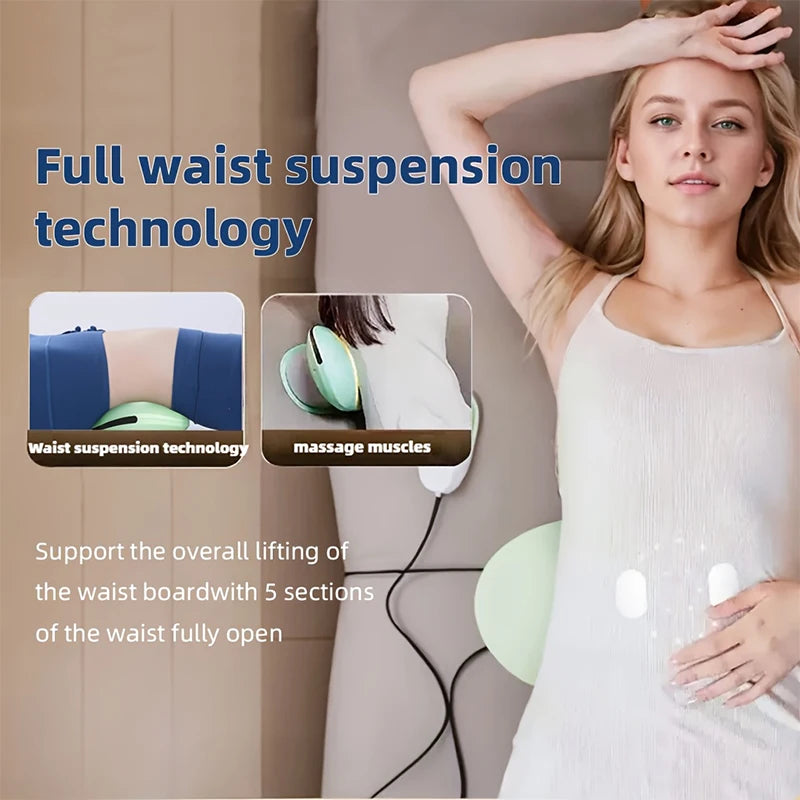 Electric Lumbar Traction Massager for Lower Back Pain Relief - 11