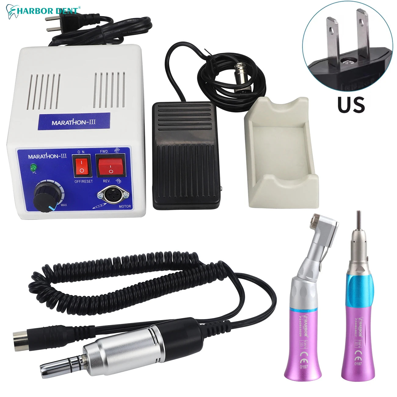 Professional Electric Dental Micromotor Polisher Kit - 13