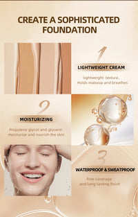Waterproof Full Coverage Liquid Foundation