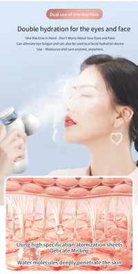 Nano Steam Eye Hydration and Relief Massager