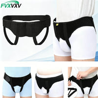 Adjustable Inguinal Hernia Support Belt with Compression Pads