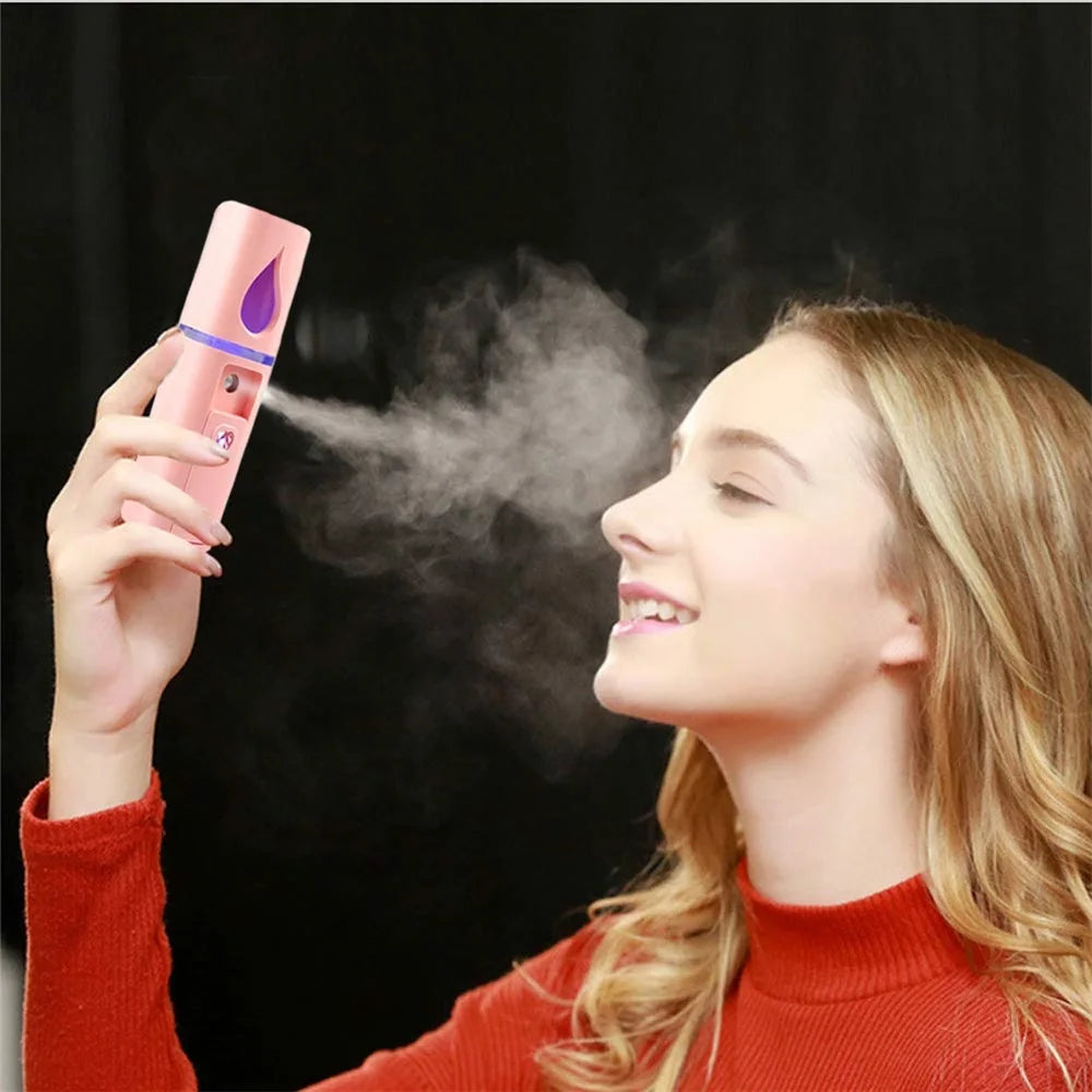 Portable Nano Facial Mist Sprayer for Instant Hydration - 9