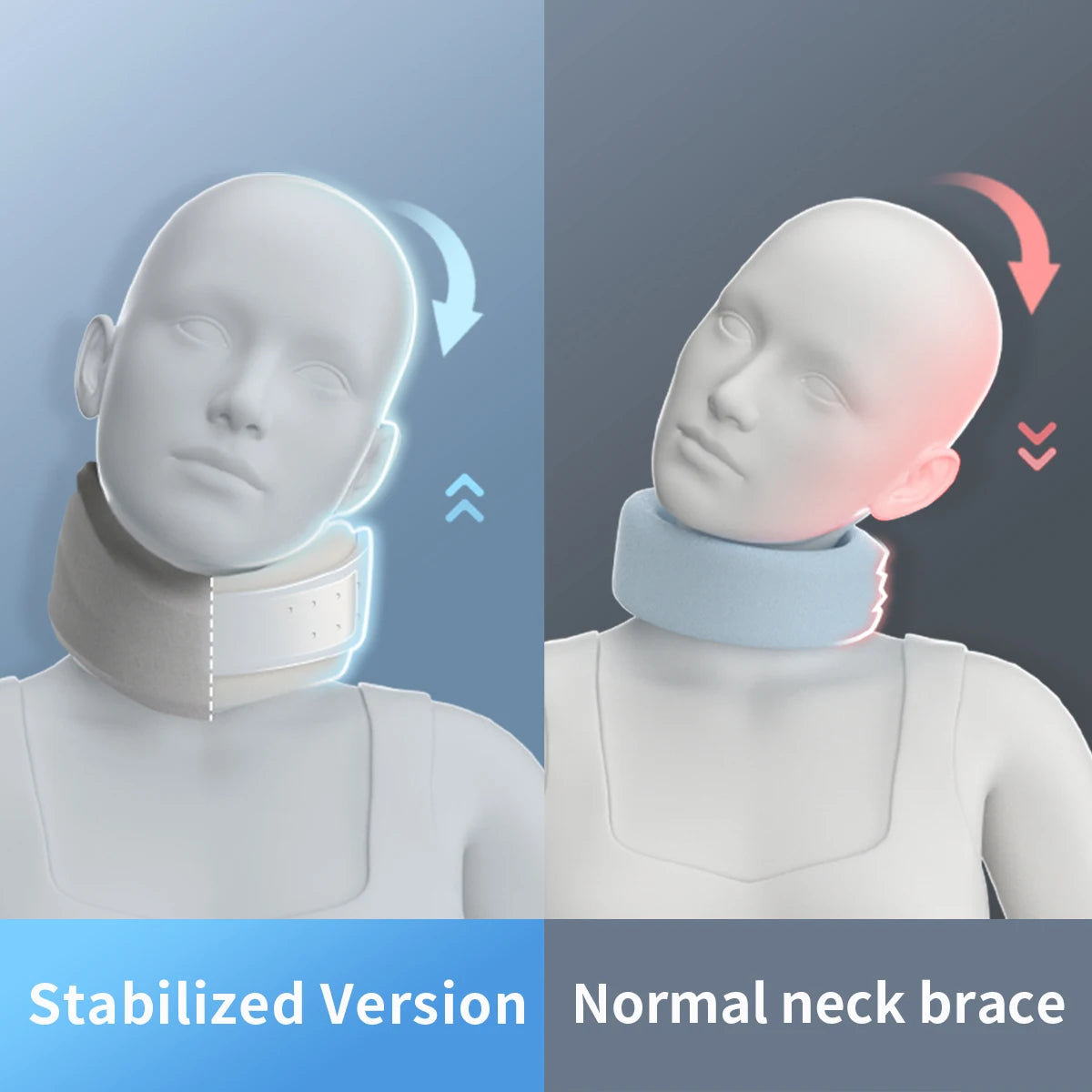 Adjustable Cervical Neck Support Brace for Pain Relief - 15