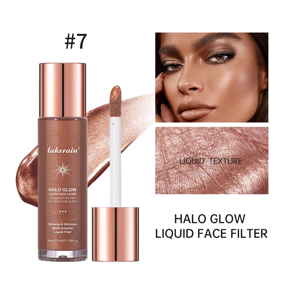 Liquid Glow Face Filter Makeup Primer & Highlighter - 25