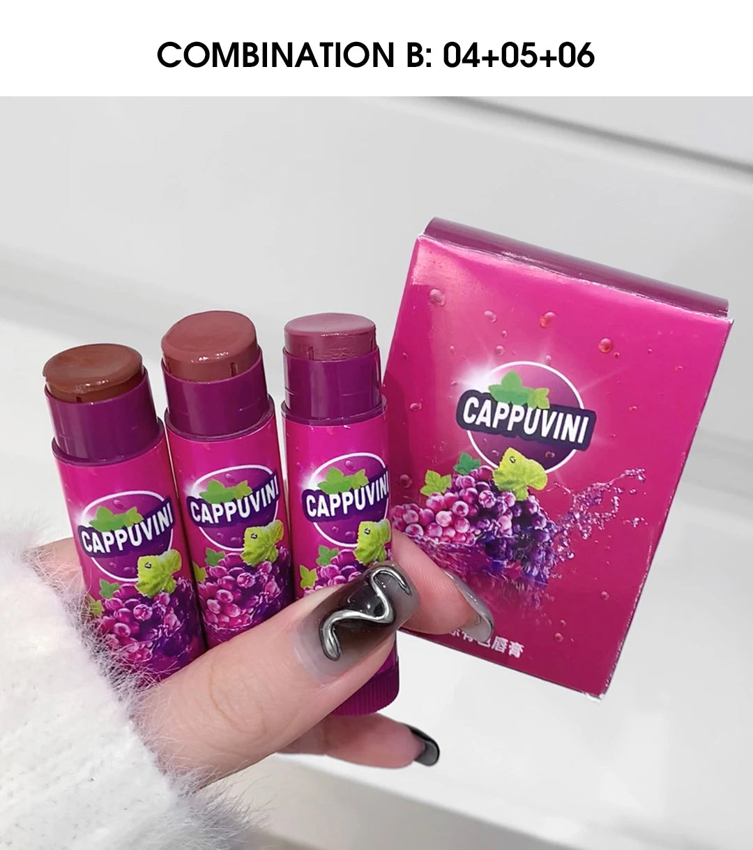 Hydrating Grape Tinted Lip Balm - 13