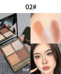 4-Color Versatile Eyeshadow Palette for Daily Makeup