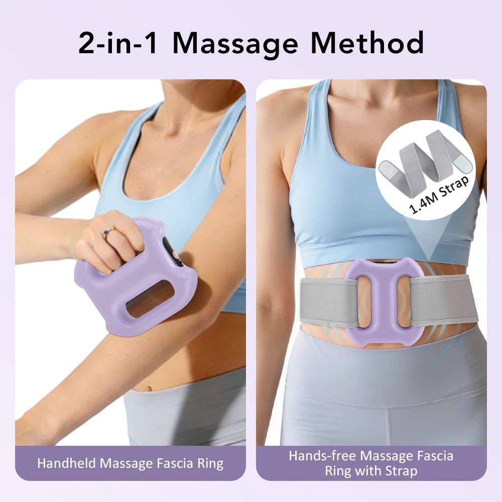 Electric Vibration Fascia Massage Ring for Full-Body Recovery - 4