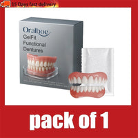Comfort Fit Silicone Denture Set for Instant Smile Restoration