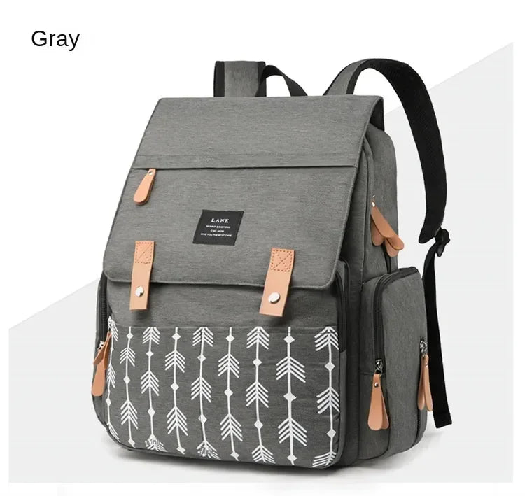 Waterproof Large Capacity Diaper Bag Backpack for Parents - 38
