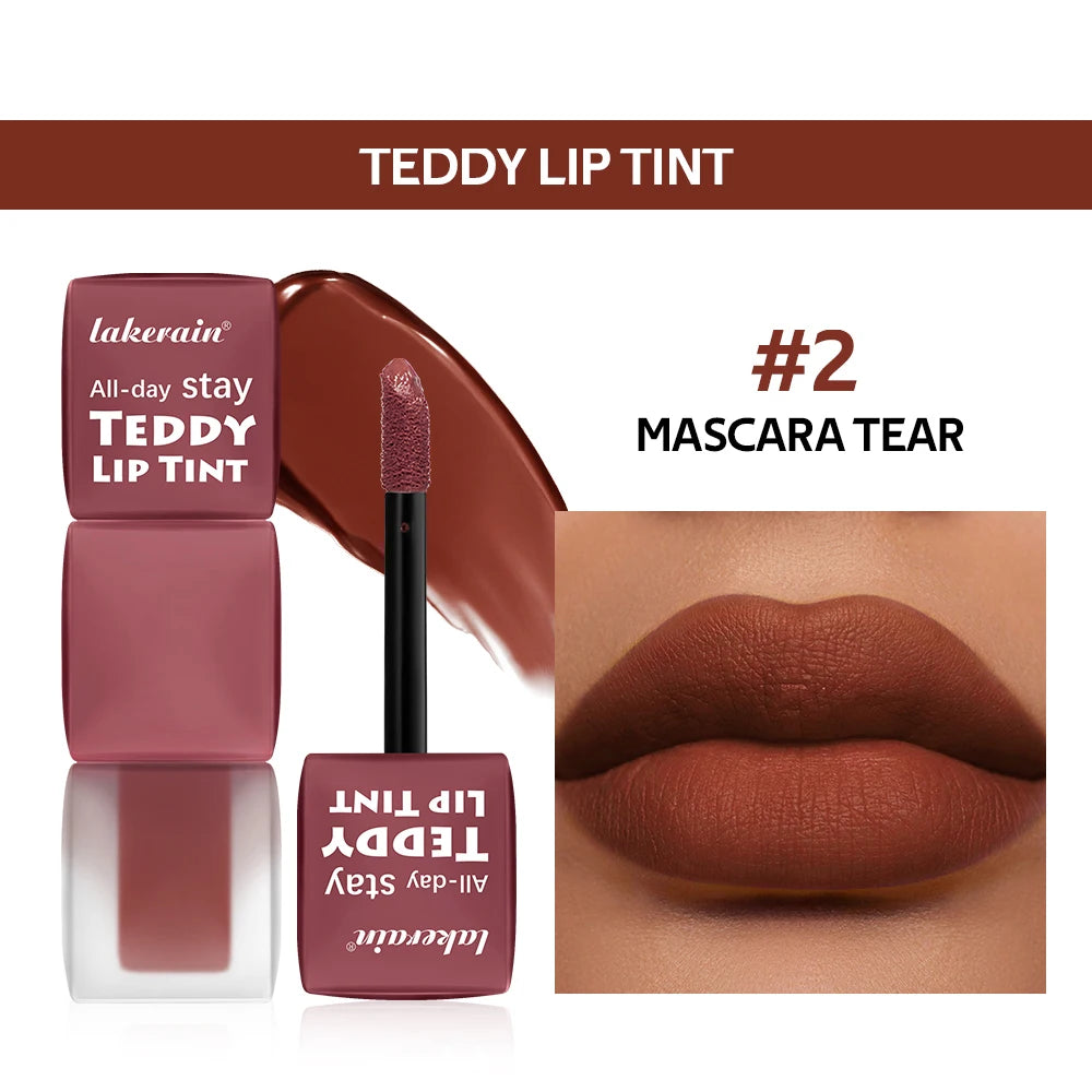 Long-Lasting Waterproof Matte Teddy Lip Tint - 24