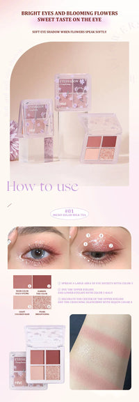 All-in-One Romantic Flower Makeup Gift Set