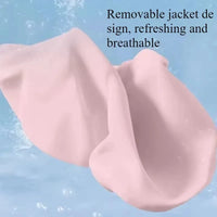 Ergonomic Memory Foam Lumbar Support Pillow for Back Pain