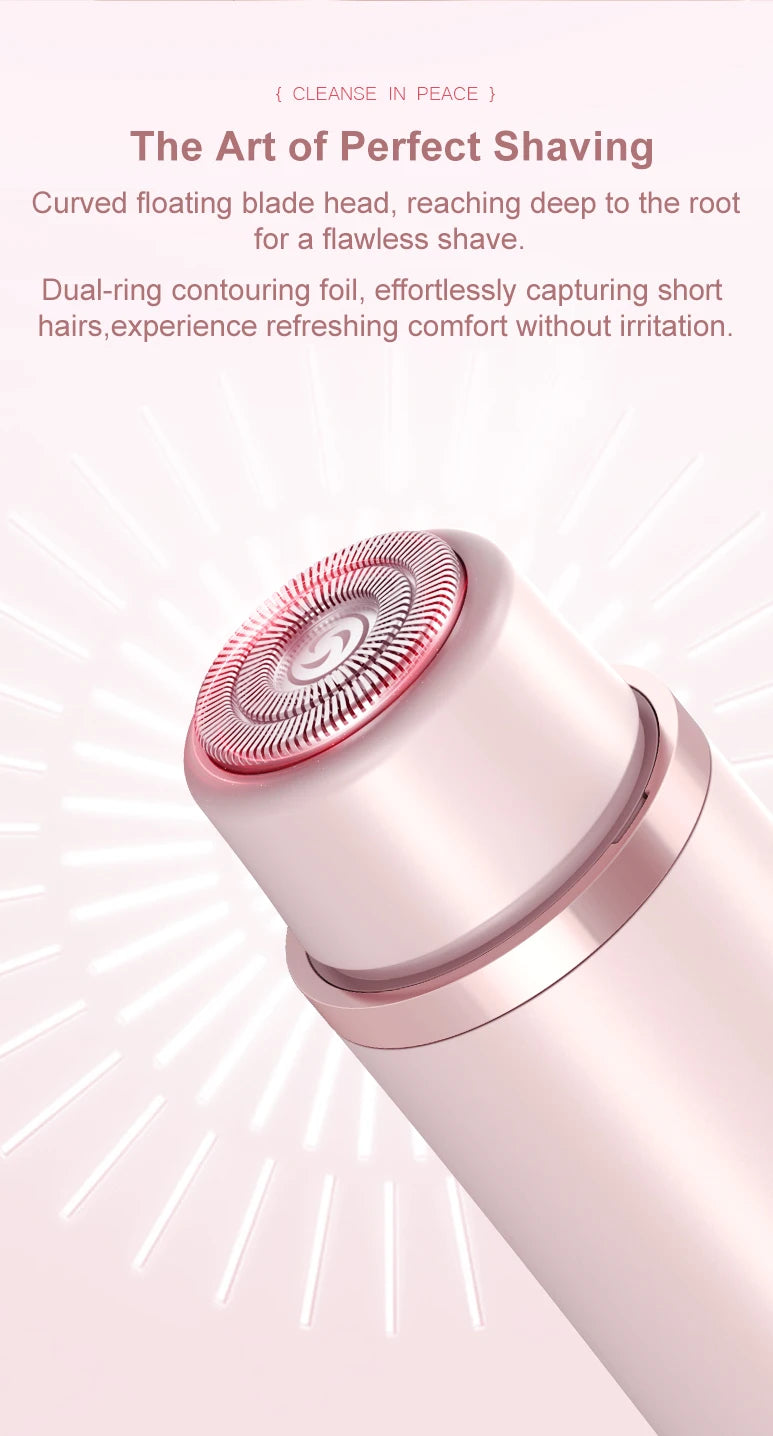 2-in-1 Waterproof Electric Hair Trimmer for Face and Body - 12
