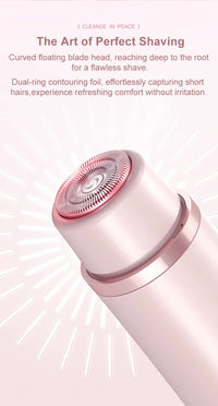 2-in-1 Waterproof Electric Hair Trimmer for Face and Body