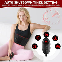 Red Light Therapy Belt for Pain Relief and Muscle Recovery