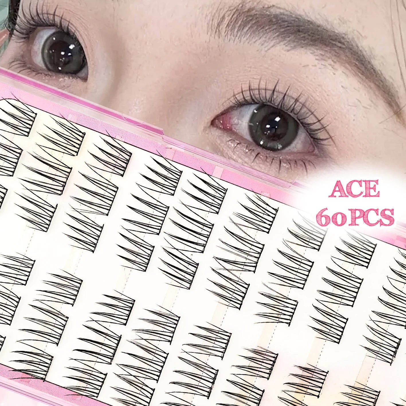 DIY Manga Style Cluster Lash Extension Kit - 2