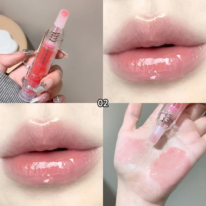 Hydrating Crystal Lip Gloss for Glassy Shine - 23