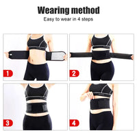 Self-Heating Magnetic Lumbar Support Belt for Back Pain Relief