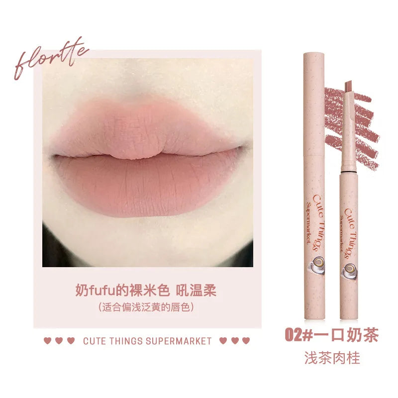 Matte Long-Lasting Mechanical Lip Liner Pencil - 24