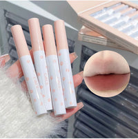 Matte Velvet Lip Clay Set for Long-Lasting Waterproof Wear