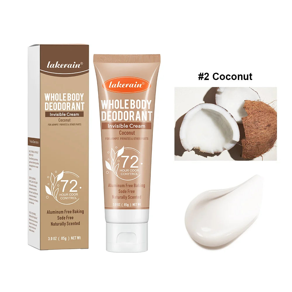 72-Hour Invisible Full Body Deodorant Cream - 21