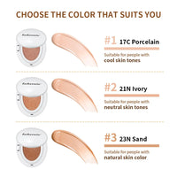 Dewy Glow Cream Cushion Foundation for Natural Coverage