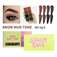8-Color Cream Blush and Contour Palette