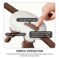 4D Bionic Hands-Free Neck and Trapezius Muscle Massager