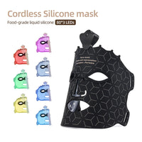 7-Color LED Photon Therapy Silicone Facial Mask