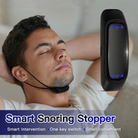 Smart Anti-Snoring Pulse Device for Restful Sleep